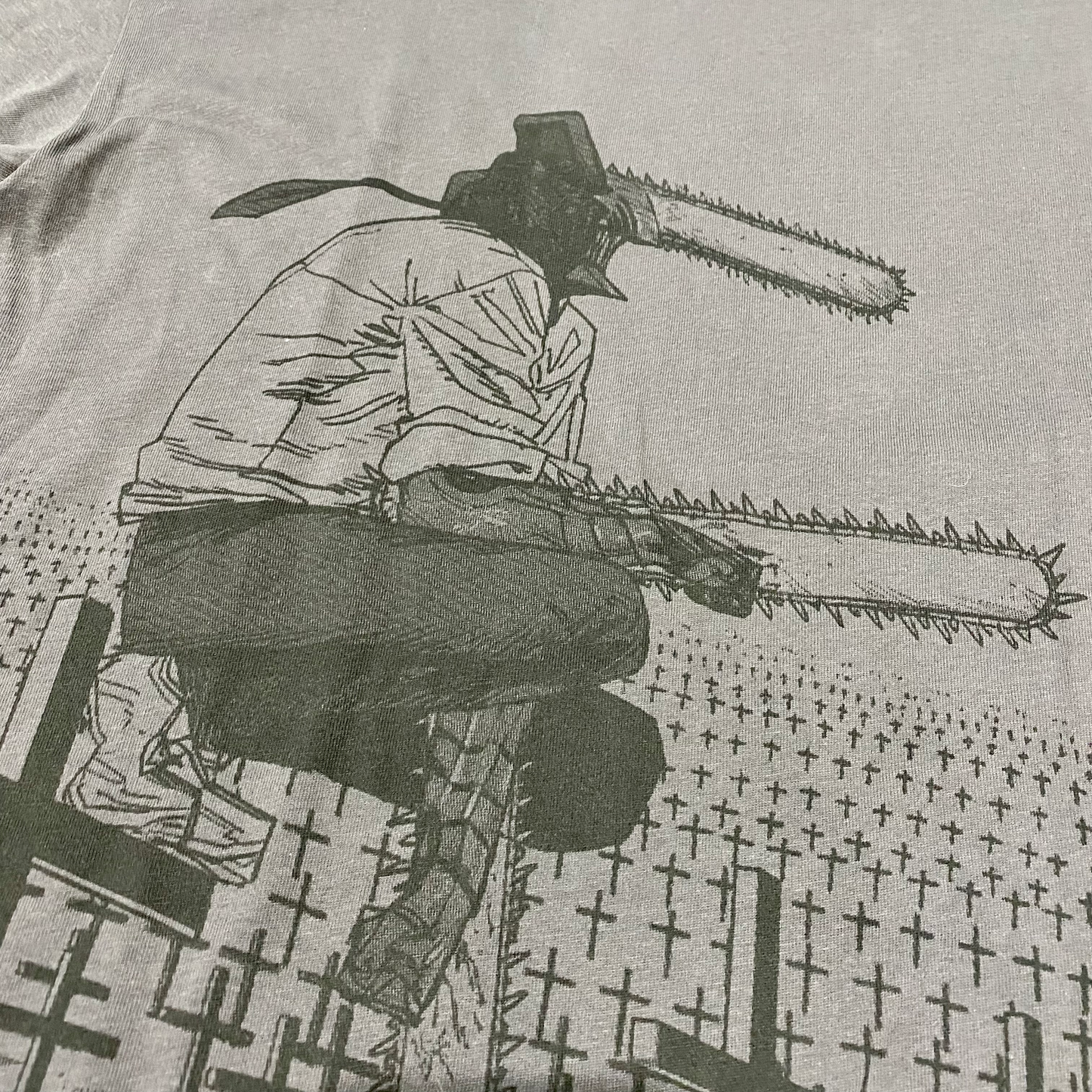 『Chainsaw-man』 "Chainsaw Graveyard" Graphic T-shirt