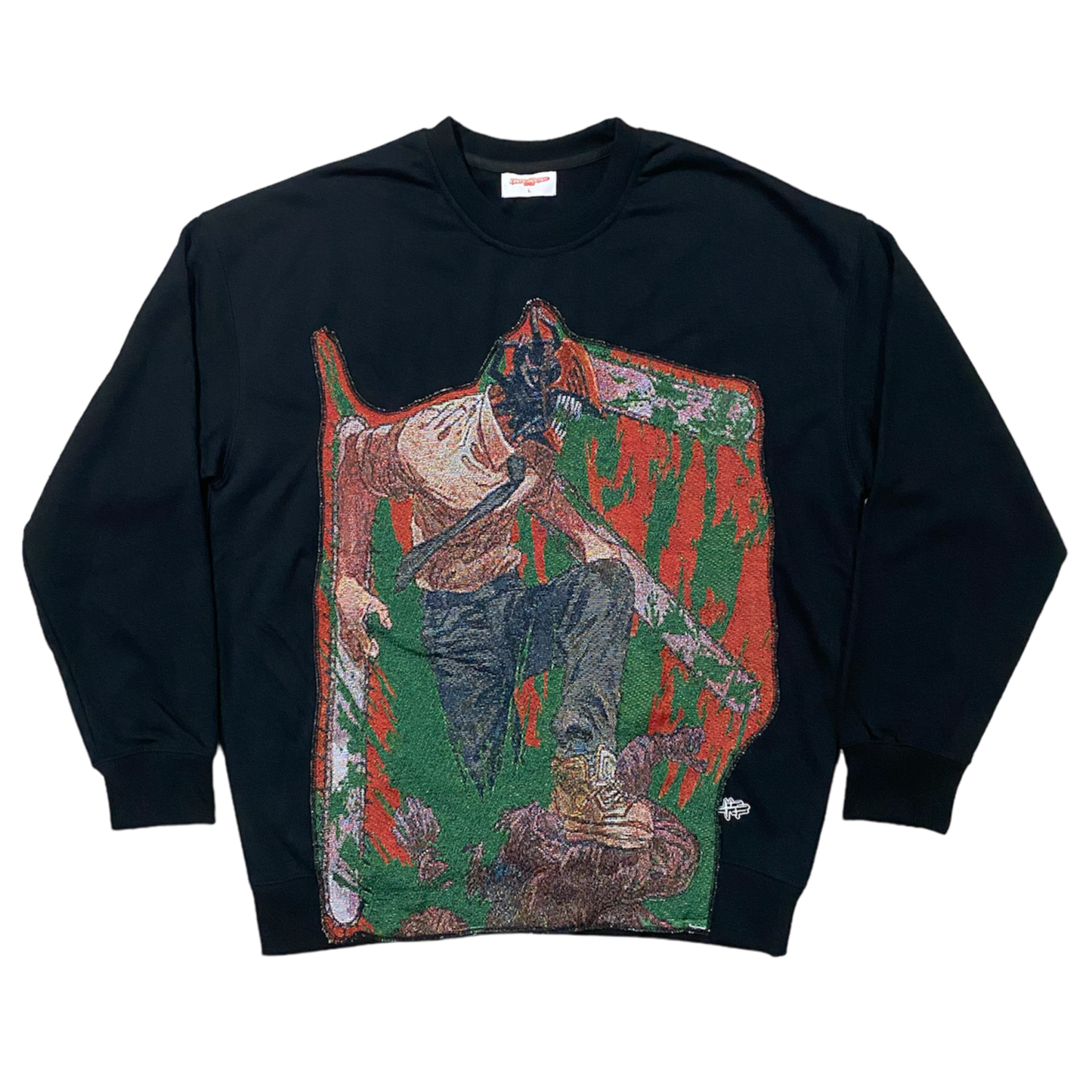 『Chainsaw-man』 "Chainsaw Devil" Tapestry Sweatshirt