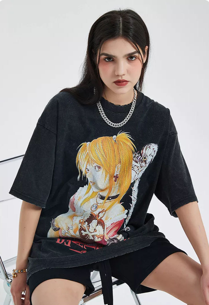 『Death Note』Misa Amane "Fatal Love" Vintage T-shirt