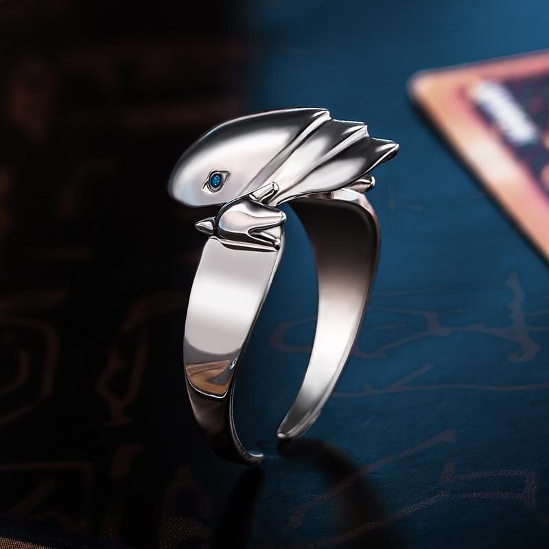 『Yu Gi Oh!』"Blue Eyes White Dragon" Ring