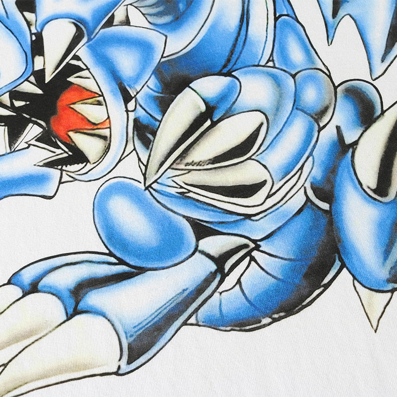 『Yu Gi Oh!』"Blue Eyes White Dragon" Graphic T-shirt