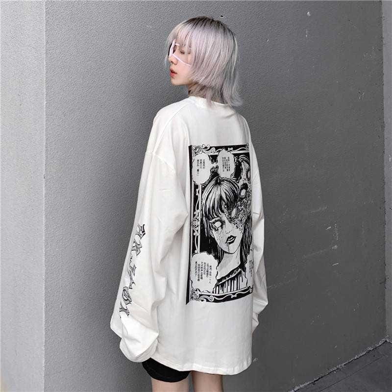"Tomie" Long-sleeve shirt