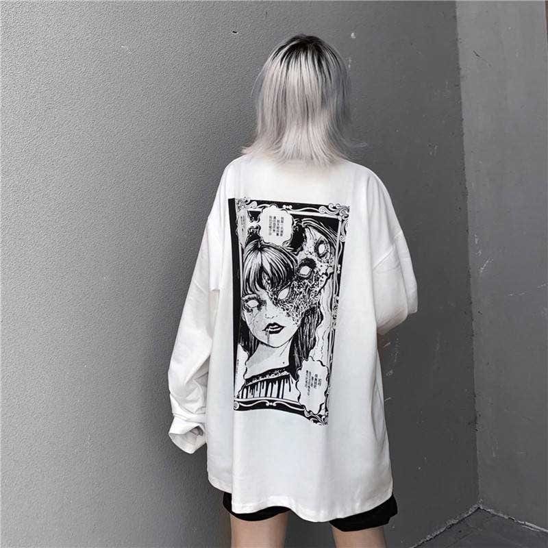 "Tomie" Long-sleeve shirt