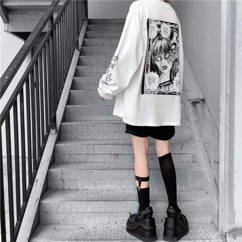 "Tomie" Long-sleeve shirt