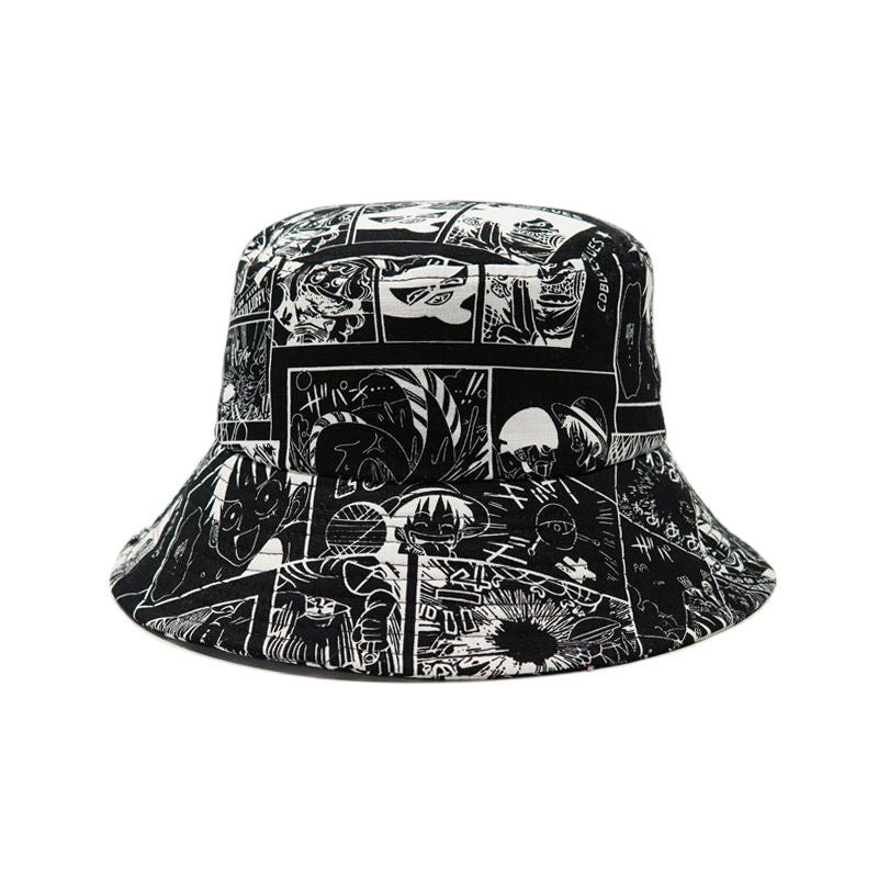 『One Piece』"Manga Collage" Bucket hat