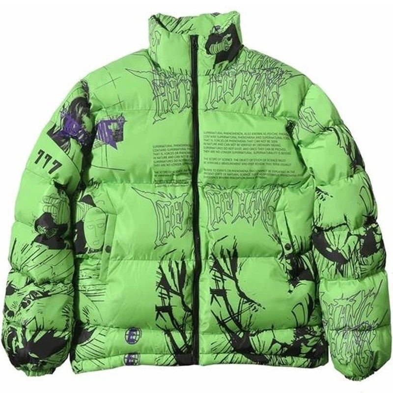 "Necrom" Puffer Jacket