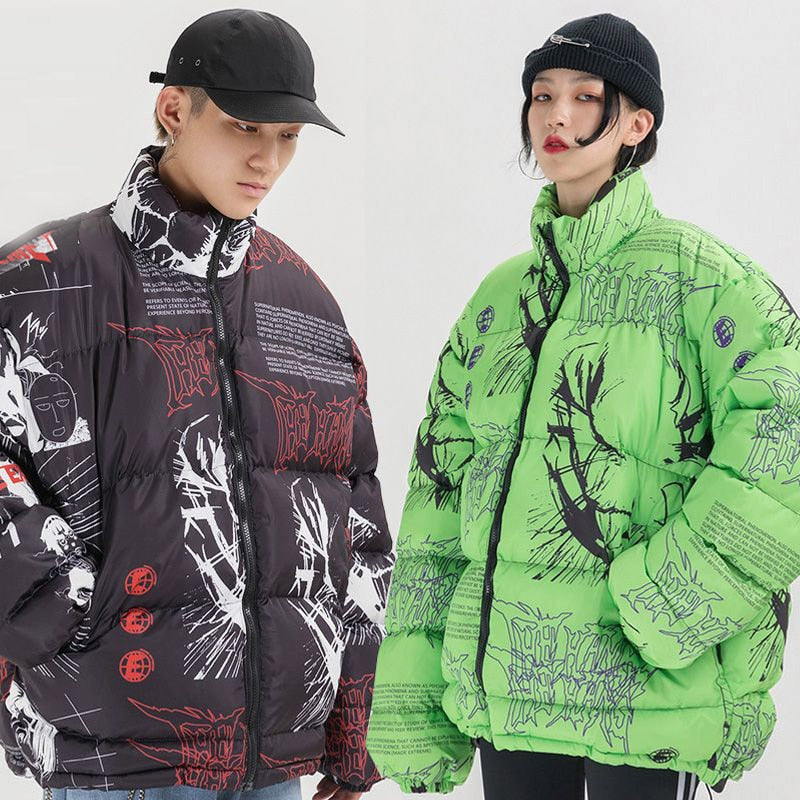 "Necrom" Puffer Jacket