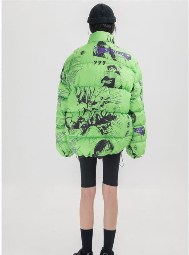 "Necrom" Puffer Jacket