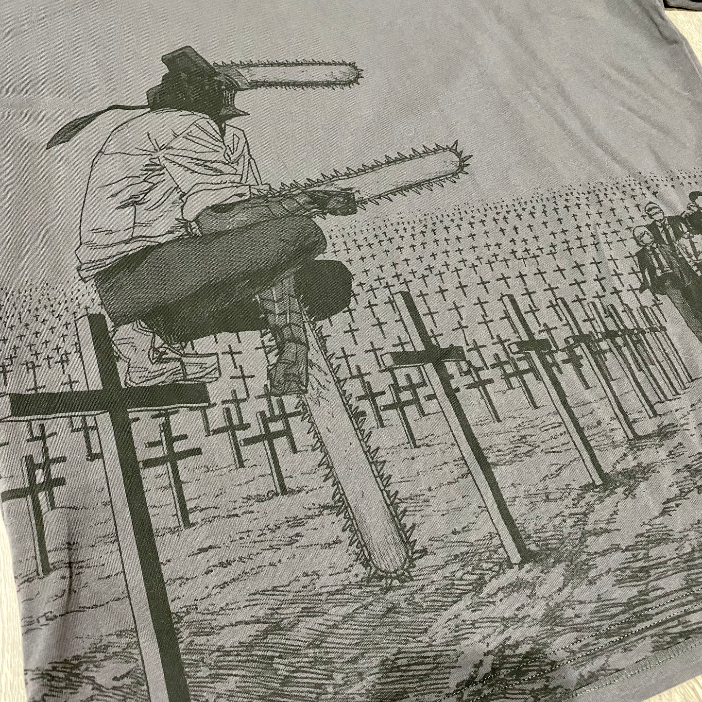 『Chainsaw-man』 "Chainsaw Graveyard" Graphic T-shirt