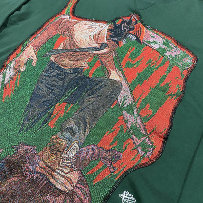 『Chainsaw-man』 "Chainsaw Devil" Tapestry Sweatshirt