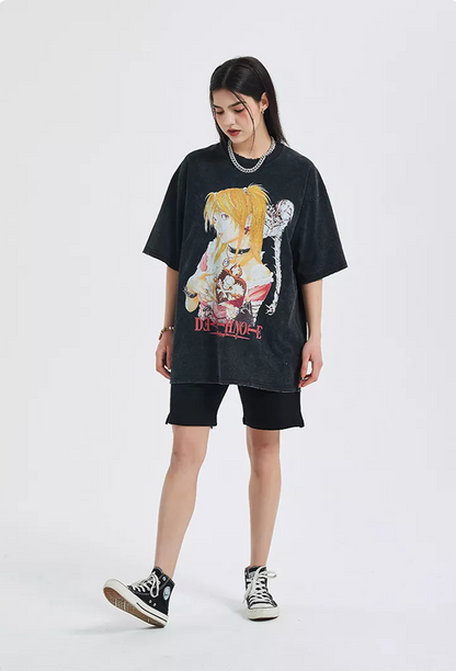 『Death Note』Misa Amane "Fatal Love" Vintage T-shirt