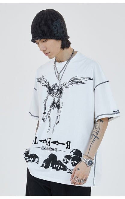 『Death Note』"Flying Ryuk" Graphic T-shirt