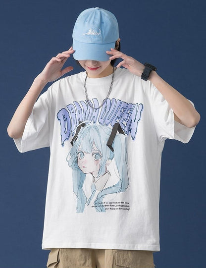 "Drama Queen Miku" Graphic T-shirt