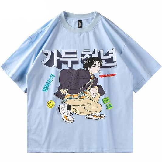 "Casual Korean" Graphic T-shirt