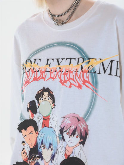 『Evangelion』"Title Logo" Long-sleeve Shirt