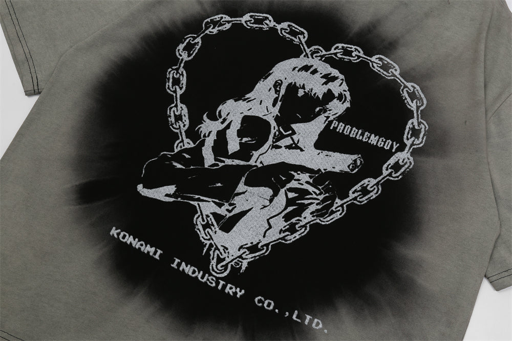 『Evangelion』Misato "Heart Chain" Graphic T-shirt