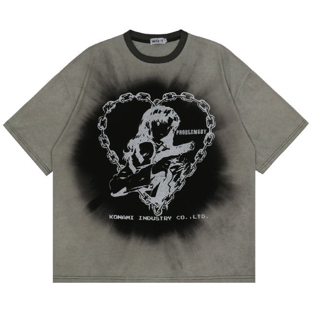 『Evangelion』Misato "Heart Chain" Graphic T-shirt