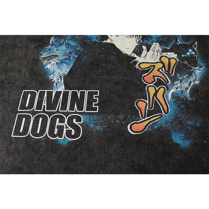 『Jujutsu Kaisen』Megumi Fushiguro "Divine Dogs" Vintage T-shirt